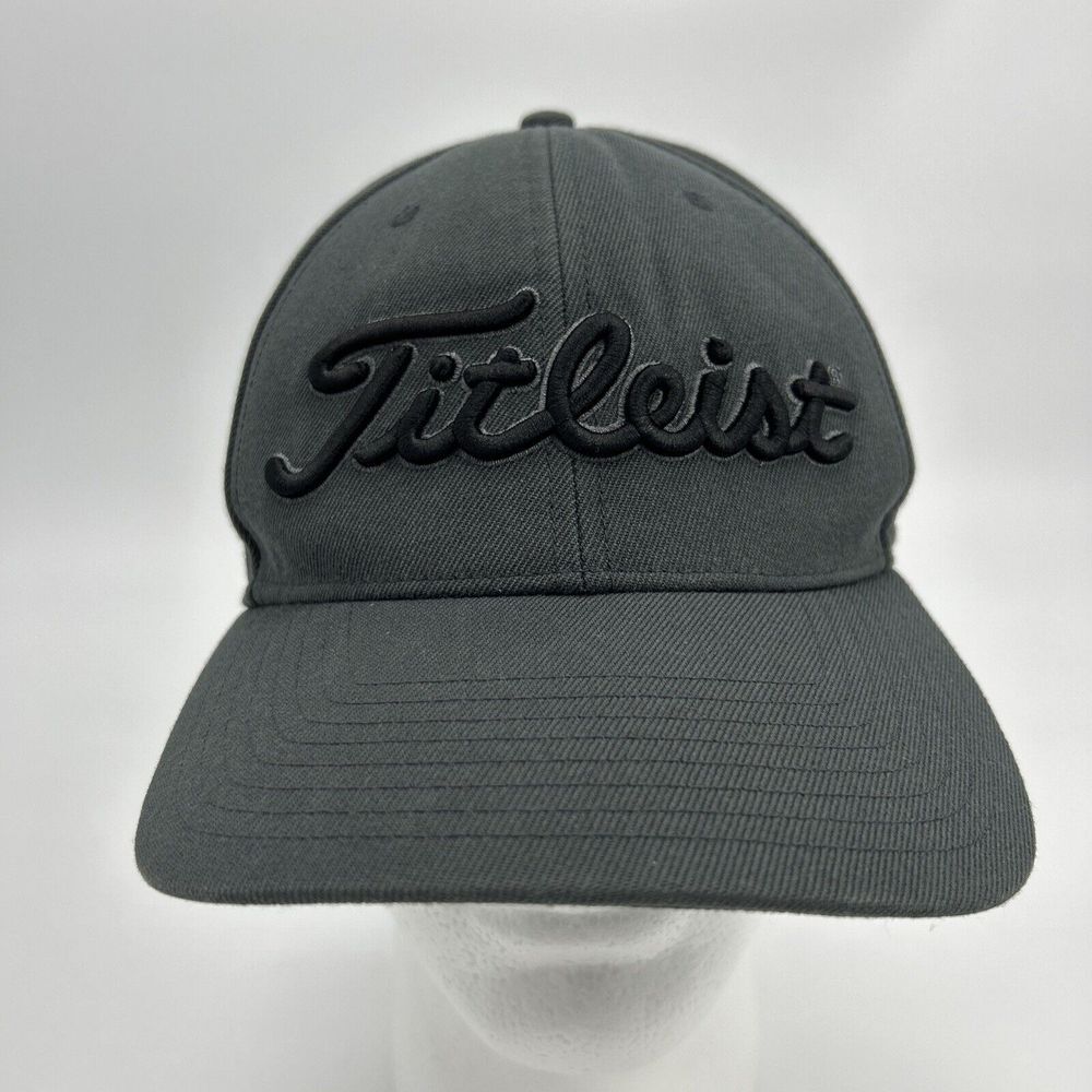 Titleist Snapback Hat Cap Men's‎ Gray Golf FJ FootJoy Pro V1